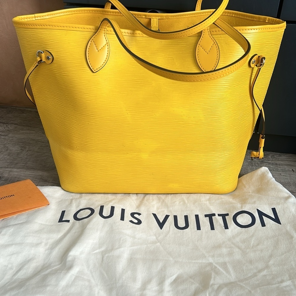 Louis Vuitton Epi Neverfull MM yellow - Picture 3 of 15